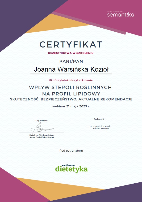 Certyfikat 8